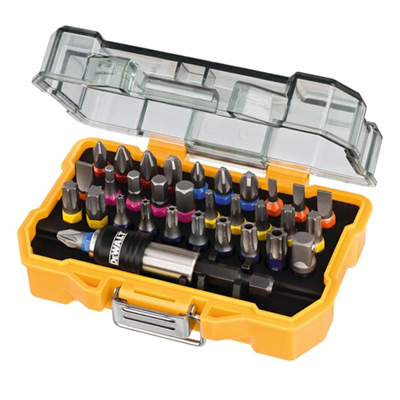 Coffret d'embouts de vissage Dewalt DT7969-QZ avec porte-embout six pans 1/4 " - 32 pièces