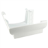 Angle extérieur à 90° Nicoll AEC38 à coller pour gouttière Ovation LG38 - Techtan Blanc