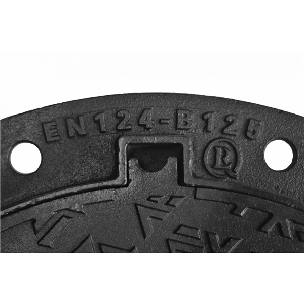 Regard de trottoir cadre rond B125 Dia800