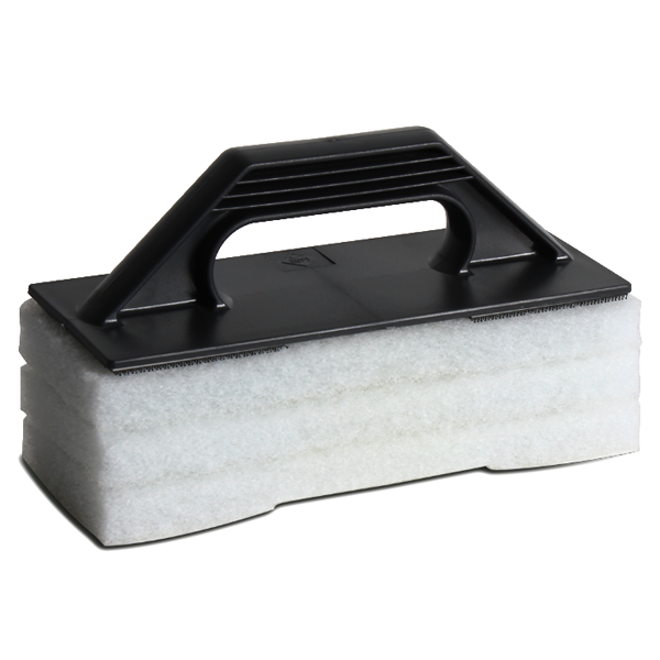 Taloche de carreleur Rubi pour nettoyage avec 3 abrasifs très doux