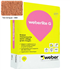 Enduit monocouche semi-allégé et coloré à grain moyen WeberLite G 080 Ton brique - sac de 25 KG