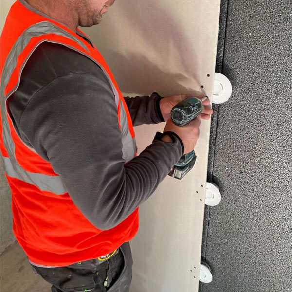 Kit Doublifix 120 mm PSE - fixation 170,0 mm - boite de 30 connecteurs en deux parties avec chevilles et vis