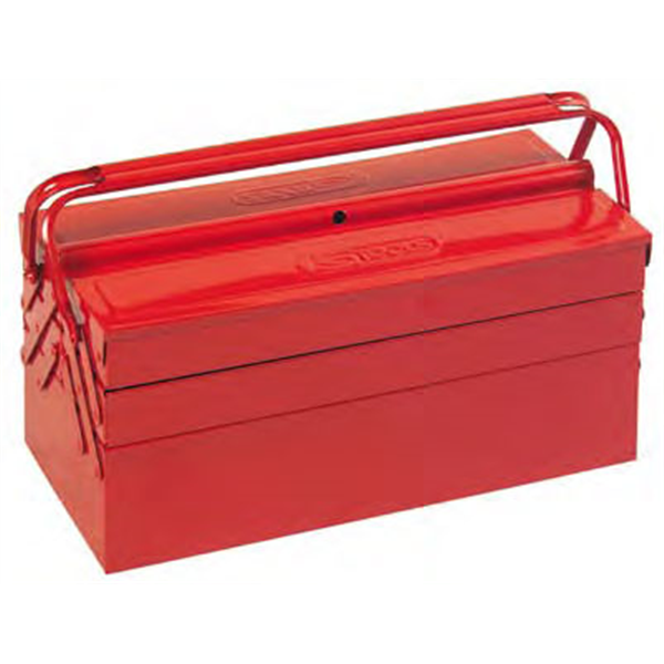 Caisse à outils métallique KS Tools 5 compartiments 430 x 200 x 200 mm