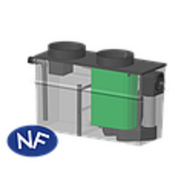SEP. HYDRO. NF ACIER 5 mg/l DEB. V100 ET BY-PASS TN06
