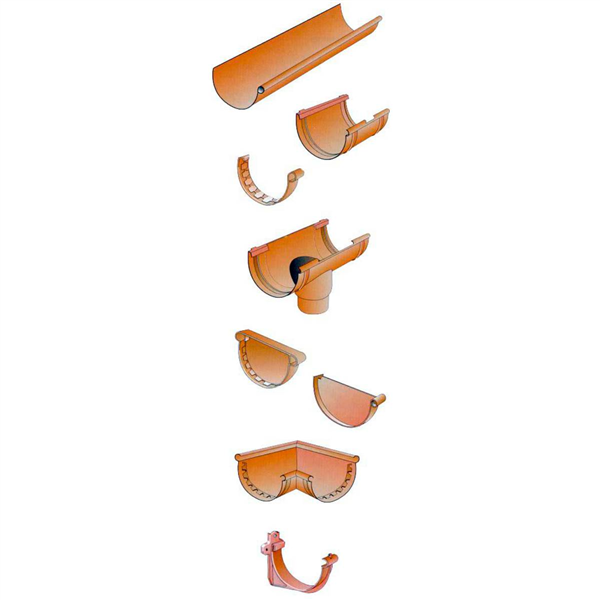 JONCTION A COLLER DE 25 ASPECT CUIVRE