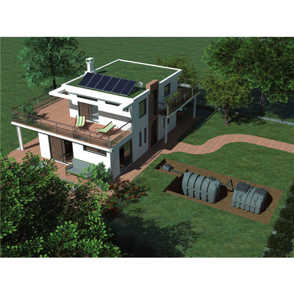 Filtre compact Biomeris 5 EH pour fosse toutes eaux - L.1,96 M x l.2,08 M x H.1,35 M