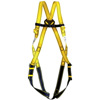 Harnais de sécurité 2 points d'accrochage dorsal et sternal