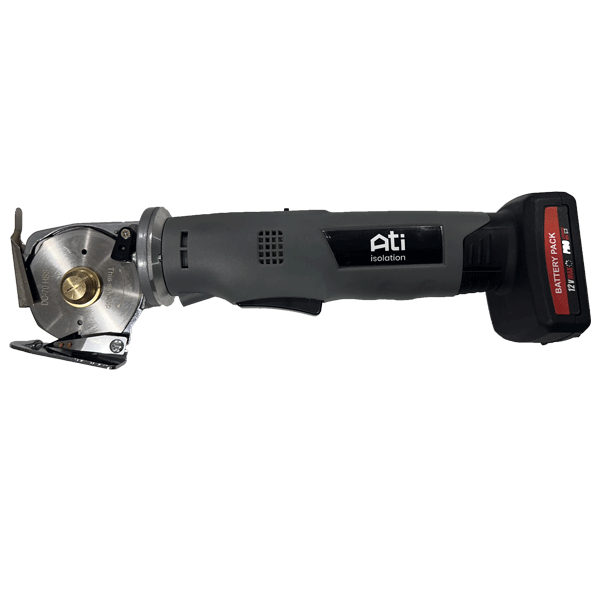 Cutter électrique sans fil CUT PRO pour isolant mince et autres matériaux souples - en coffret avec chargeur et 2 batteries 12V