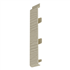 Jonction ISO-J en PVC pour lame de bardage Isocel Veiné Bois - Ambre clair
