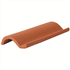 Tuile couvre-mur terre cuite 874CC Terreal - Long. 34 cm - Rouge