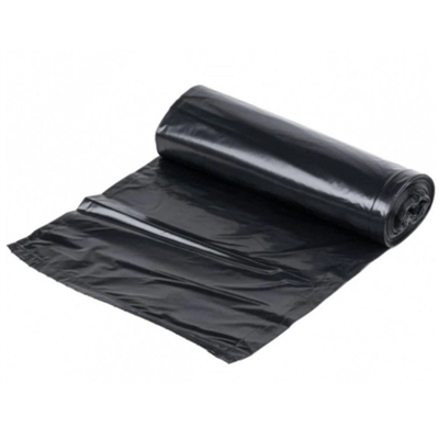 Sac poubelle noir Premium - 45 microns - capacité 130 litres - rouleau de 25 sacs