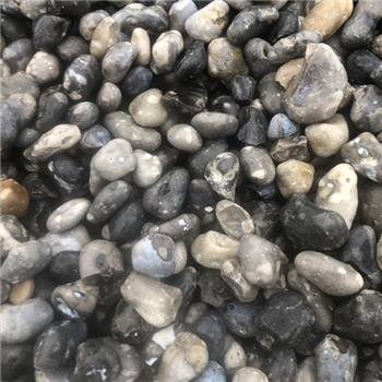 Galet de mer gris beige océan pour gabion - granulométrie de 80 à 120 mm - 375 Kg