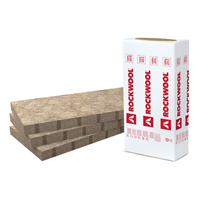 Panneau en laine de roche Rockcomble Flex - isolation des combles aménagés entre chevrons - R 1,80 m².K/W - 1,35 M x 0,57 M - ép.60 MM