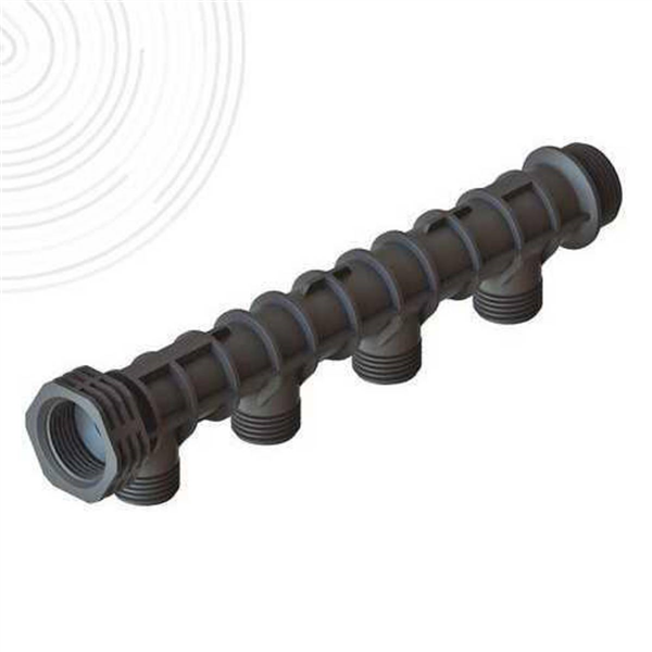 collecteur sanitaire en matière de synthèse 4 sorties