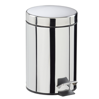 Poubelle à pédale Inox - Essencia Rossignol - contenance 5 litres