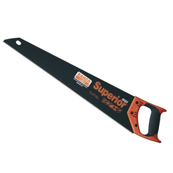 Scie égoïne Superior Bahco pour bois longueur 550 mm 7/8 dents