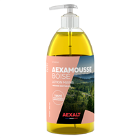 Savon ph neutre pour mains parfum boisé - Aexamousse Boisé Aexalt - flacon 500 ml