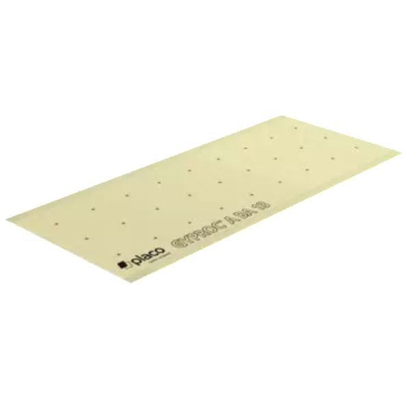 Plaque de plâtre Placo Gyproc A BA13 pour tout type d'ouvrage - 2,60 M x 1,20 M - ép. 12,5 MM