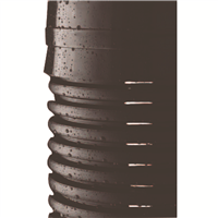 Tubes Drainage Polyéthylène à double paroi d_160mm, barres, long.6m, noir