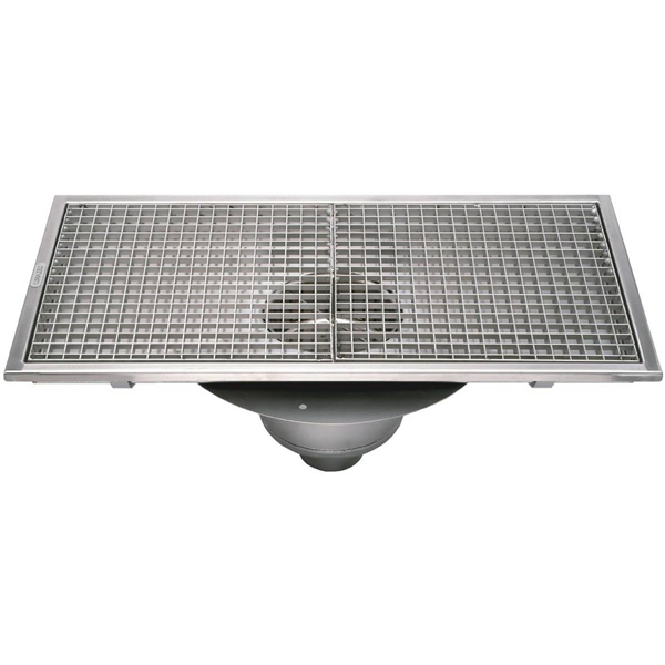 CANIVEAU TELESCOPIQUE 400X800 INOX RVT4.8