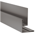 Profilé d'angle sortant et de retour tableau pour bardage Hardie VL Plank - Alu Gris ardoise - 3,00 M
