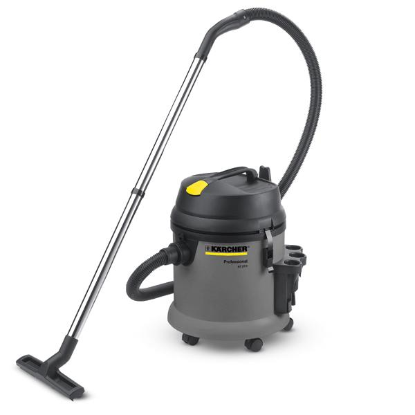 Aspirateur NT 27/1 Karcher - Spécial eau et poussière - 1380W - Cuve polypropylène débit 67 l/s