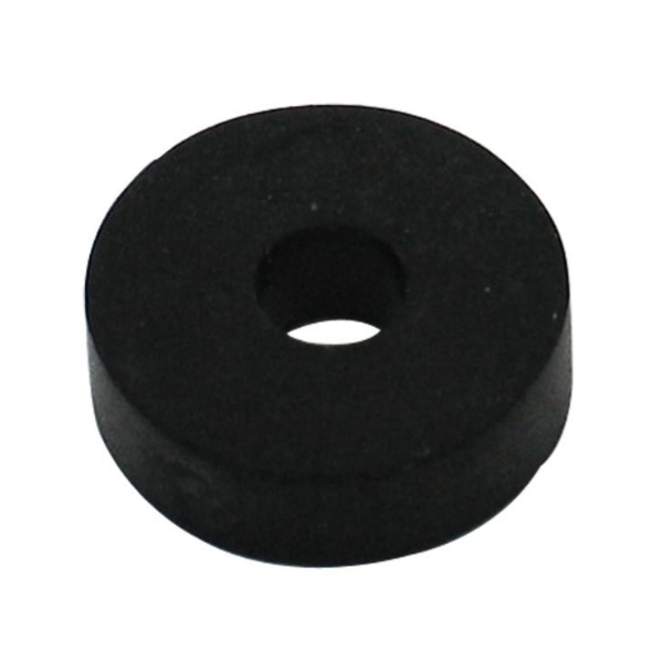 Clapet percé pour robinet mélangeur - 5 x 13 x 3 mm - Caoutchouc - Noir - Sachet de 3