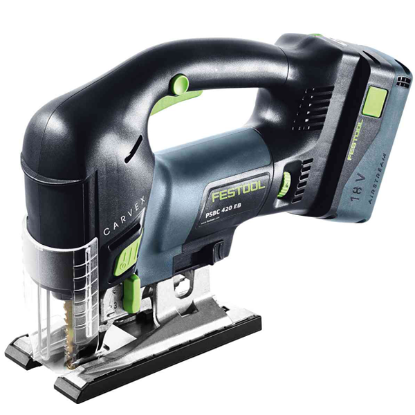 Scie sauteuse sans fil Festool CARVEX PSBC 420 HPC 4,0 EBI-Plus 18V en systainer