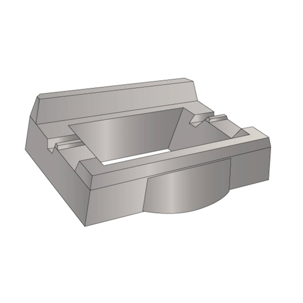 Dalle de couverture PLUVIOSAFE 900x760 pour grille 750x300 + avaloir profil T