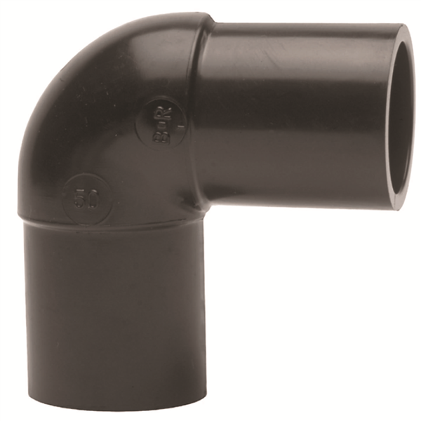 COUDE 90 EMBOUTS MALES PE100 PN10 SDR17 D280