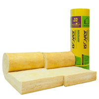 Rouleau de laine de verre pour façades - Isofaçade 32R - R.5 m².K/W - 2,8 M x 0,6 M - ép.160 MM