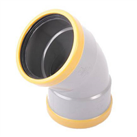 RACCORDS ASSAINISSEMENT-PVC Coude F/F 45° 125 JM C34