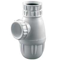 Bonde inox Ø 50 mm avec filetage 42 mm sortie pour le camping Siphon 