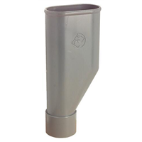 Entonnoir double pour évacuation de machine à laver - Matière ABS