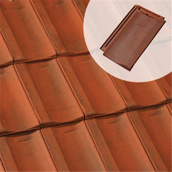 Tuile d'architecte en terre cuite - Santenay Terreal - grand moule du nord - Vieilli bourgogne