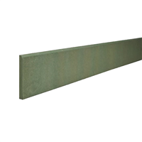 Plinthe réversible MDF hydro - section de 9 MM x 68 MM - longueur 2,4 M