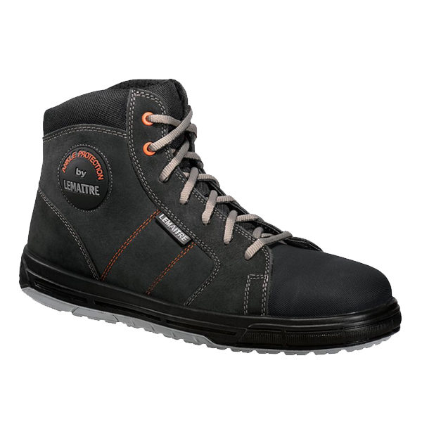 Baskets de sécurité hautes Saxo Lemaitre Fleur S3 cuir pleine fleur – Taille 45