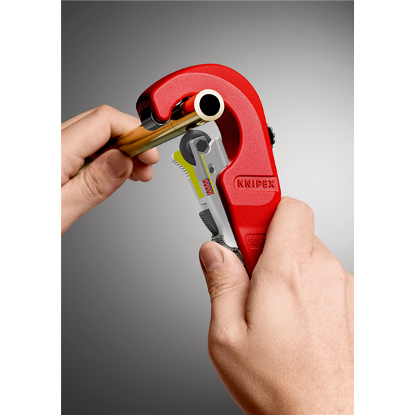 Coupe-tubes compact pour tubes cuivre et inox - TubiX Knipex - Capacité Ø 6 - 35 mm