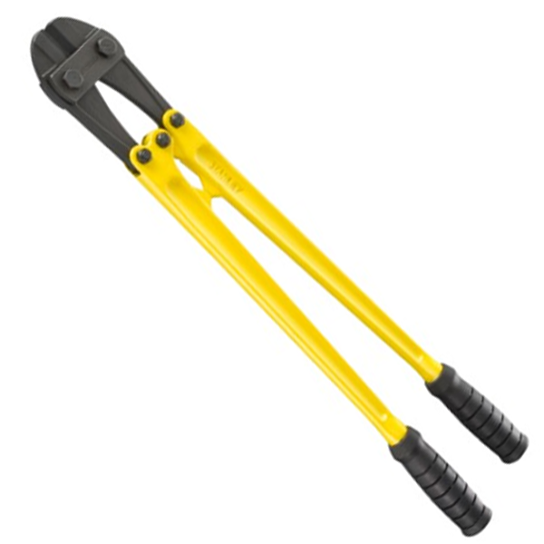 Coupe-boulons Stanley bras forgés  - Capacité 8 mm - Longueur 750 mm - Jaune - Acier