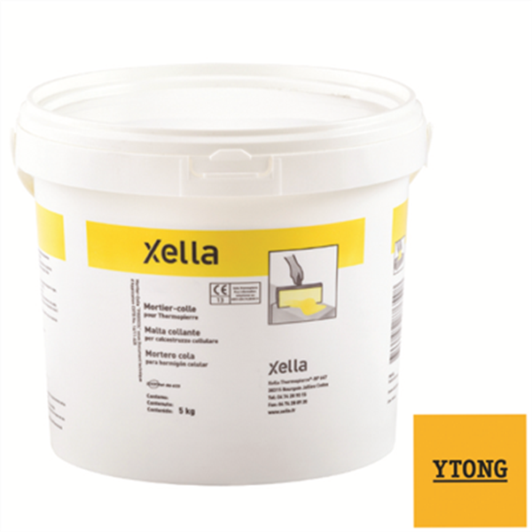 Mortier-colle pour béton cellulaire - PREOCOL / YTONG FIX - Seau de 5 KG