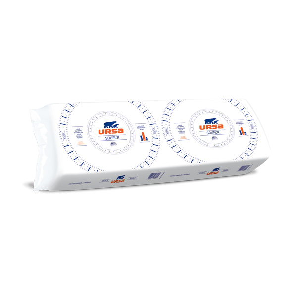 Laine de verre à souffler pour combles perdus - Soufl'R 47 Ursa - sac de 16,6 KG