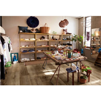 Lame vinyle imitation parquet rigide à clipser avec sous-couche intégrée - 122,0 CM x 18,0 CM - ép. 5,50 MM - Peak