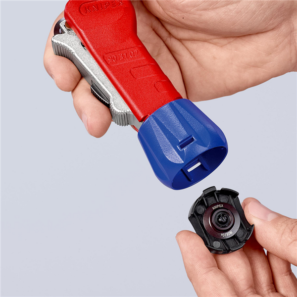Coupe-tubes compact pour tubes cuivre et inox - TubiX Knipex - Capacité Ø 6 - 35 mm