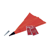 Poche à joint carrelage Taliaplast avec 1 embout réducteur et 2 doses d'adjuvant