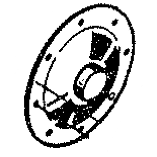 Assiette intérieure pour bétonnière Loire bétonnière 164 de 1995 à 1997