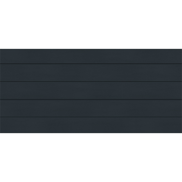 Bardage PVC extérieur imitation bois peint - Isocel Veiné Bois - 166,00 MM x 18,00 MM - Long. 4,00 M - Anthracite