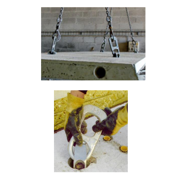 Anneau de levage avec poignée multidirectionnelle pour charge lourde jusqu'à 2500 kg - Acier