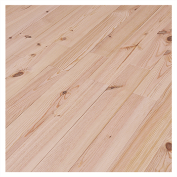 Parquet en pin maritime noueux 4 chanfreins à clouer pour l'intérieur - 14 CMx2,1 CM - L.200 CM
