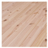 Parquet en pin maritime noueux 4 chanfreins à clouer pour l'intérieur - 14 CMx2,1 CM - L.200 CM