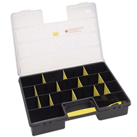 Boîte plastique à 25 compartiments 460x335x80 mm